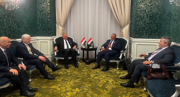 وزير الخارجية ونظيره العراقى يدينان جرائم إسرائيل بحق الشعب الفلسطينى فى غزة