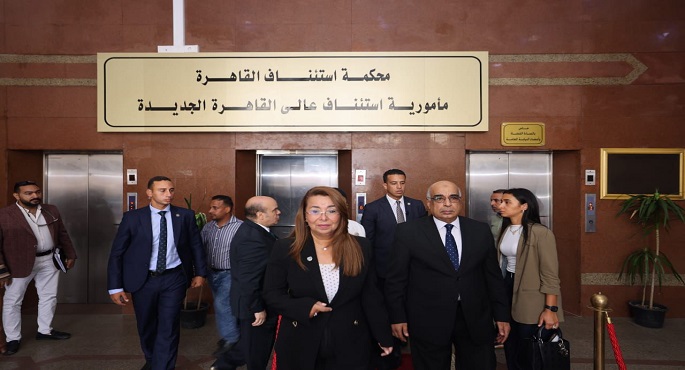 وزير العدل يفتتح غرفتين مؤمنتين مُخصصتين للمرأة ضحية العنف بمحكمة القاهرة الجديدة