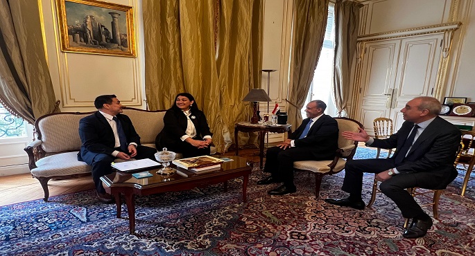 عبد العاطى يجرى عدة لقاءات خلال زيارته إلى باريس لرئاسة وفد مصر في اجتماعات المجلس التنفيذي لليونسكو