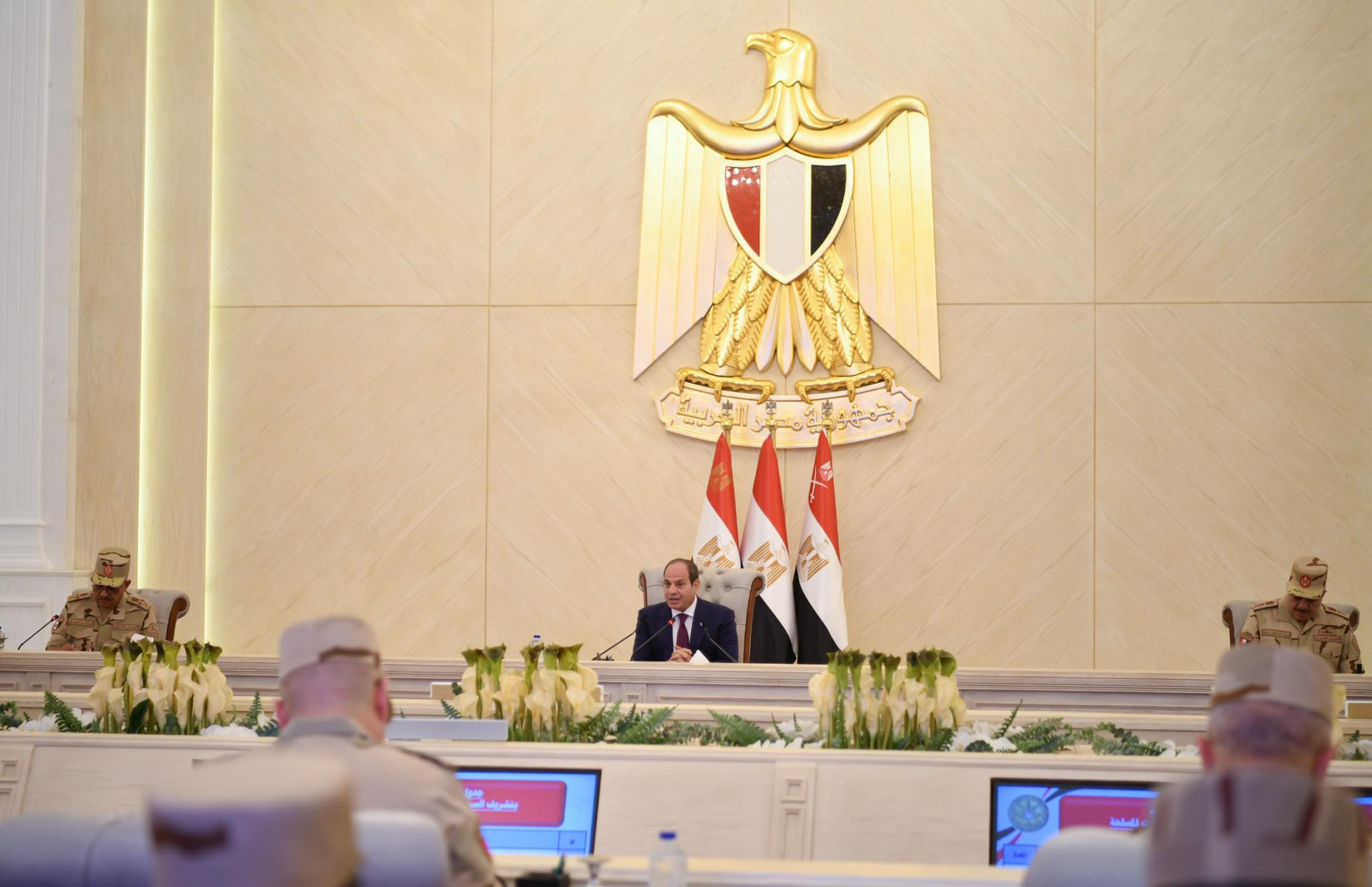 الرئيس السيسى : القوات المسلحة على مر السنوات قدمت كل ما لديها من أجل الحفاظ على الدولة
