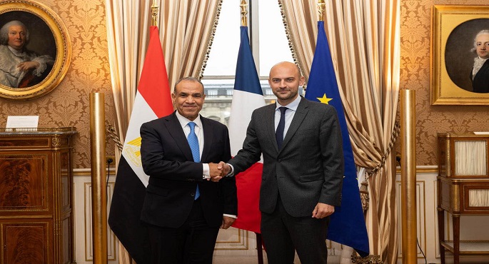 وزير الخارجية يثمن الدعم الفرنسى للمرشح المصرى لمنصب مدير عام “اليونسكو” ‏‎