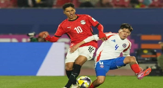 منتخب مصر للشباب يهزم تشيلى 2 / 1 وينعش أماله فى التأهل لدور الـ 16