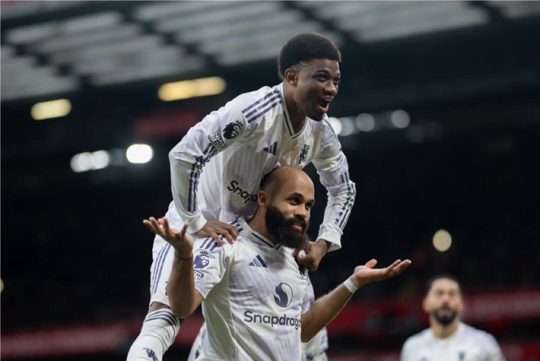 مانشستر يونايتد يفوز بديربى إنجلترا بتغلبه على ليفربول فى “أنفيلد” 2-1