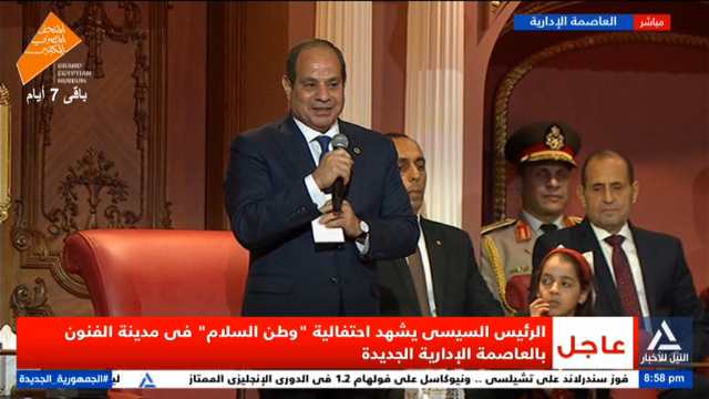 بالفيديو.. الرئيس السيسى: أتوجه بكل التحية والتقدير للمصريين وكل المشاركين والضيوف فى احتفالية “وطن السلام”