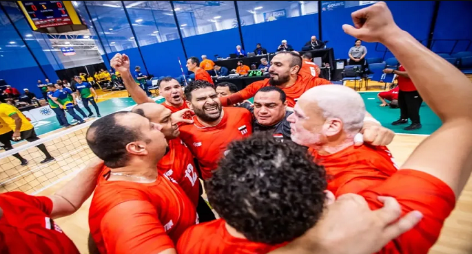 مصر تتوج بكأس العالم للكرة الطائرة جلوس