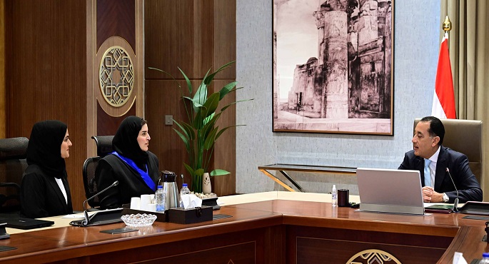رئيس الوزراء يبحث مع وزيرة الدولة للتعاون الدولى بالخارجية القطرية عددا من ملفات التعاون المشتركة