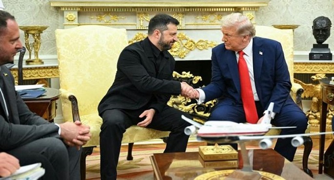 ترامب يجتمع مع زيلينسكى الجمعة لبحث الدفاع الجوي وأسلحة جديدة