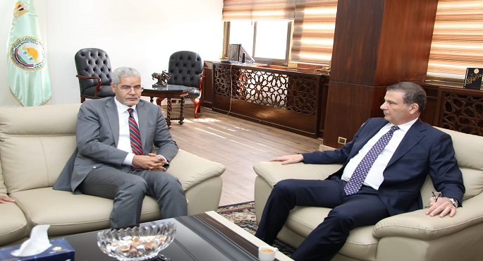 وزير الزراعة يبحث مع نظيره الموريتانى تعزيز سبل التعاون الزراعى المشترك