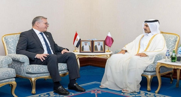 وزير البترول يبحث مع نظيره القطرى فرص تعزيز التعاون