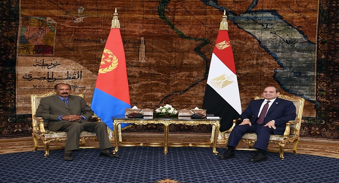 الرئيس السيسى ونظيره الإريترى يؤكدان توافق الرؤى بين البلدين بشأن سبل إنهاء الحرب فى السودان