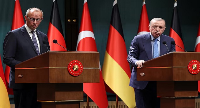 أردوغان: على تركيا وألمانيا التركيز على المشروعات الدفاعية المشتركة