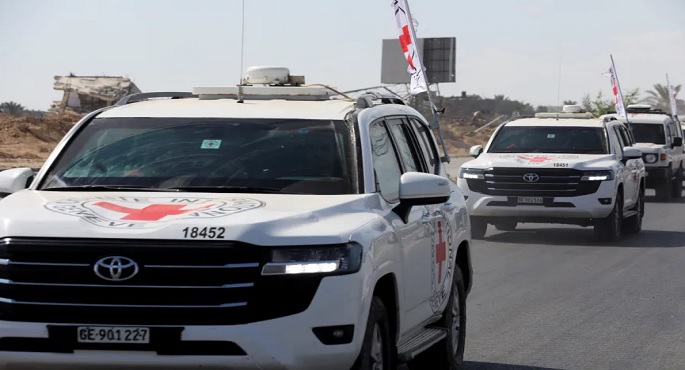 “الصليب الأحمر” يتسلم رفات محتجز إسرائيلى فى غزة