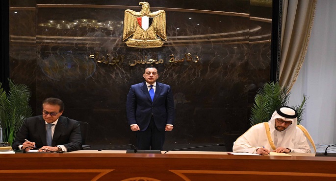 رئيس الوزراء يشهد توقيع مذكرة تفاهم بين مصر وقطر للتعاون فى المجال الصحى