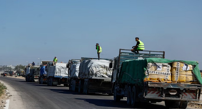 الأمم المتحدة: 560 طنا من الغذاء تدخل غزة يوميا لكن هناك حاجة للمزيد