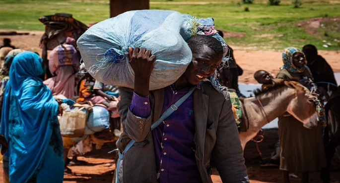 أوضاع أمنية متدهورة فى السودان ونزوح متواصل
