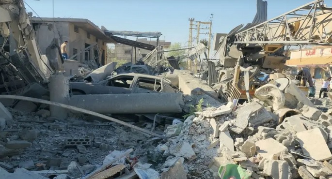 جيش الاحتلال الإسرائيلى يقصف مواقع لحزب الله في البقاع شرقى لبنان