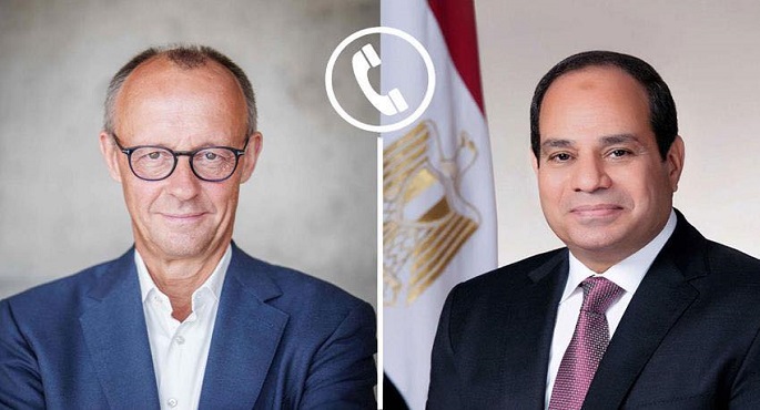 الرئيس السيسى يؤكد حرص مصر على تعزيز التعاون مع ألمانيا فى مختلف المجالات