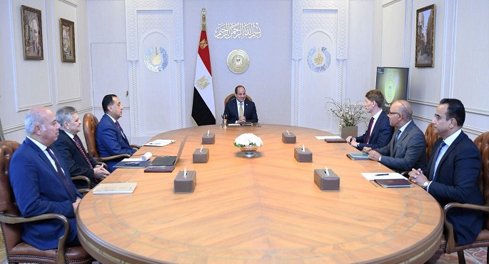 الرئيس السيسى يؤكد عمق الشراكة الاستراتيجية بين مصر ومجموعة “ميرسك” العالمية