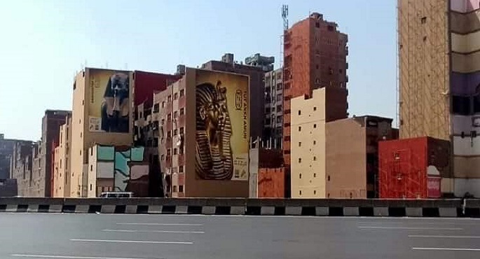 محافظ القاهرة: تركيب لوحات مضيئة تُبرز تاريخ مصر على الطريق الدائرى استعدادًا لافتتاح المتحف المصرى الكبير