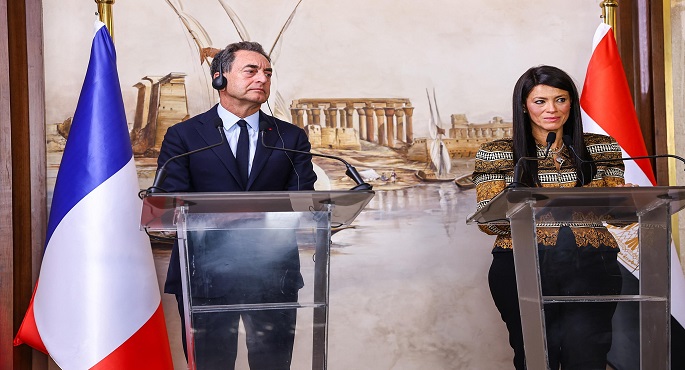 المشاط والسفير الفرنسى يؤكدان استمرار التنسيق لتنفيذ محاور الشراكة الاستراتيجية بين البلدين