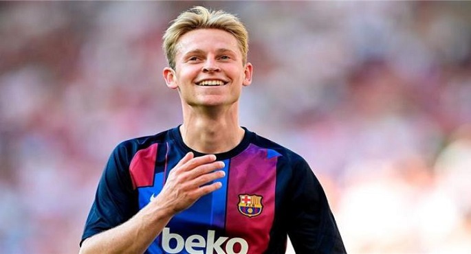الهولندى فرينكى دى يونج يؤكد رغبته فى الاستمرار مع برشلونة لأطول فترة ممكنة