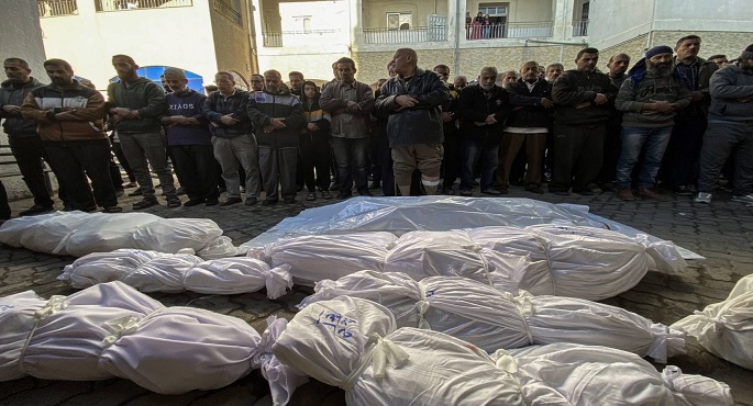 14 شهيدا فى قطاع غزة منذ فجر اليوم