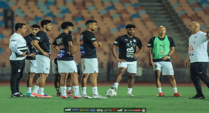 منتخب مصر يختتم تدريباته اليوم لمواجهة غينيا بيساو غدًا فى نهاية تصفيات المونديال