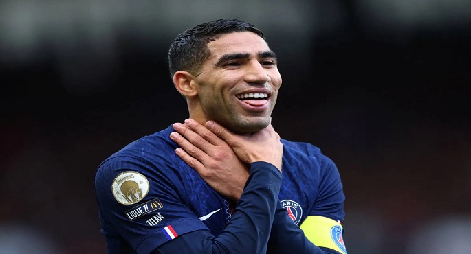 حكيمى يعيد باريس سان جيرمان لصدارة الدورى الفرنسى بالفوز على بريست 3-0