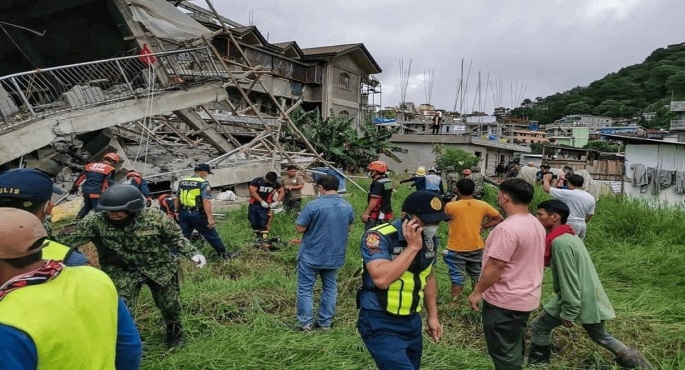 307 قتلى ومصابين جراء زلزالين جنوب الفلبين