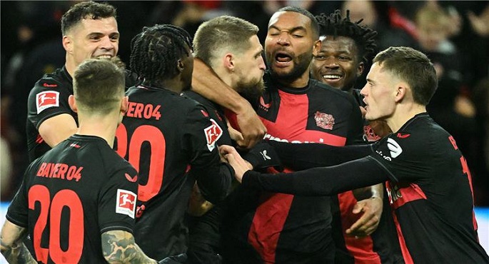 فوز باير ليفركوزن على ماينز 4ـ3.. ولايبزيج على هامبورج 2ـ1 فى الدورى الألمانى