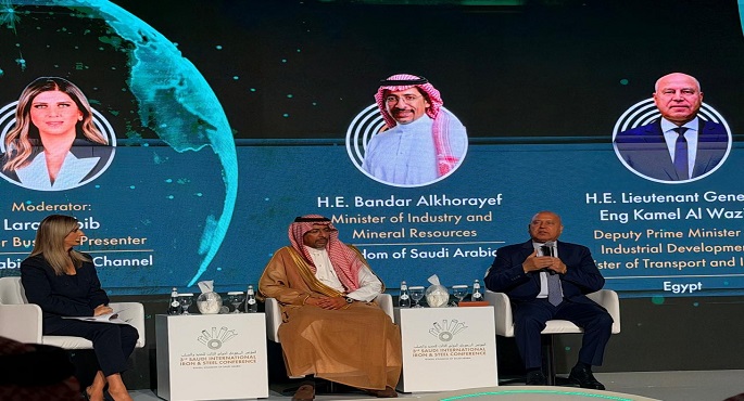 كامل الوزير فى الرياض: مصر تتبنى رؤية شاملة لتطوير صناعة الحديد والصلب