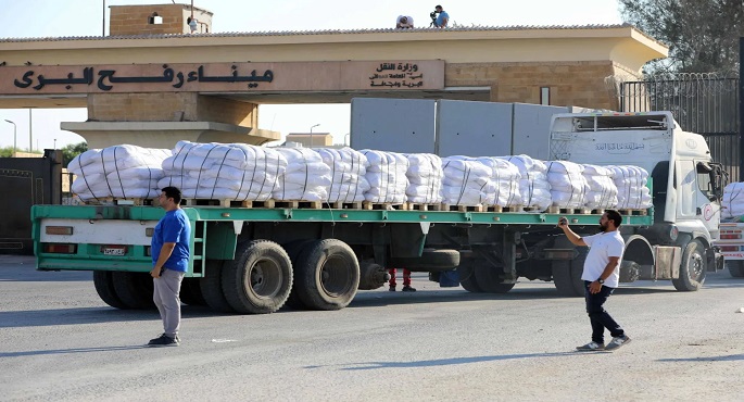 الأمم المتحدة تعلن تسليم مساعدات ضخمة إلى غزة