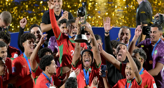 المنتخب المغربى للشباب يدخل التاريخ ويتوج بلقب كأس العالم
