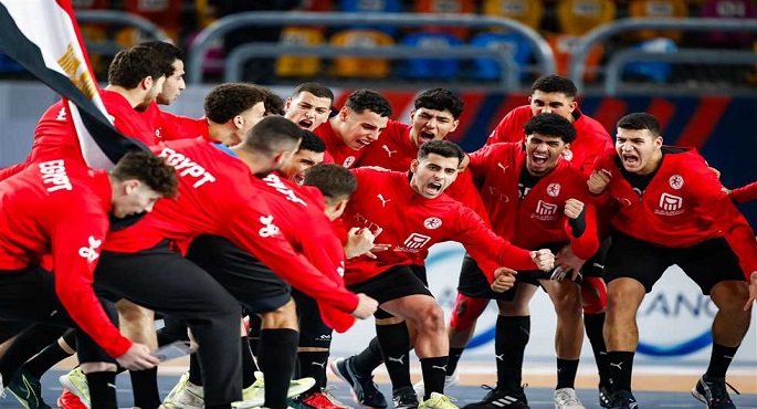 منتخب ناشئى كرة اليد يواجه إسبانيا فى نصف نهائى بطولة العالم بالمغرب