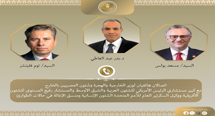 وزير الخارجية يؤكد دعم مصر لوحدة السودان ورفض أي محاولات لتقسيمه