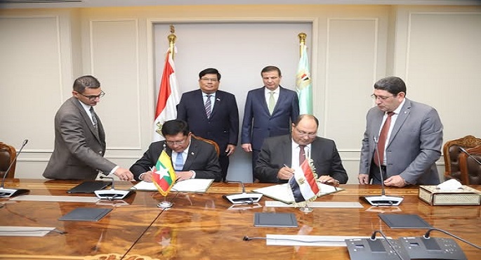 بالصور.. وزير الزراعة يشهد توقيع مذكرة تفاهم لتبادل الخبرات والتكنولوجيا الحديثة مع دولة ميانمار