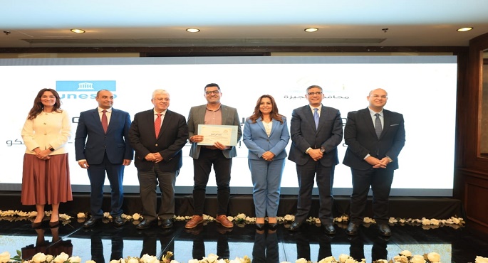 وزيرا التعليم العالى والتنمية المحلية ومحافظ الجيزة يشهدون احتفالية انضمام الجيزة لشبكة اليونسكو لمدن الإبداع