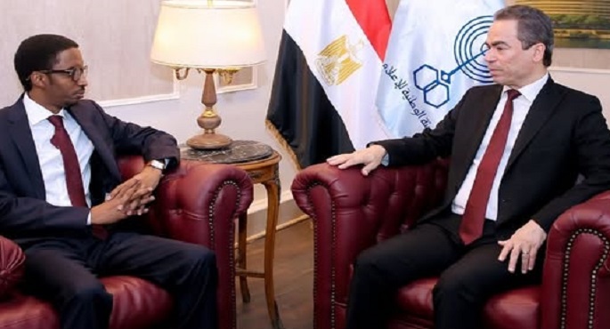 المسلمانى: تفعيل البروتوكول بين مصر وتشاد في المجال الإعلامى