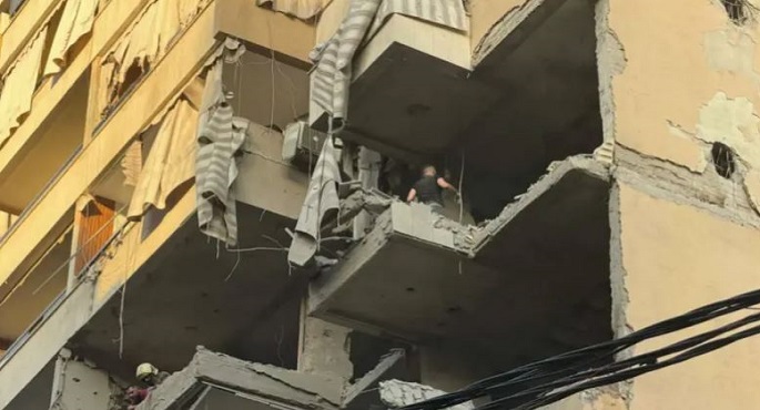 غارة إسرائيلية على الضاحية الجنوبية لبيروت تخلف 5 قتلى و28 جريحاً