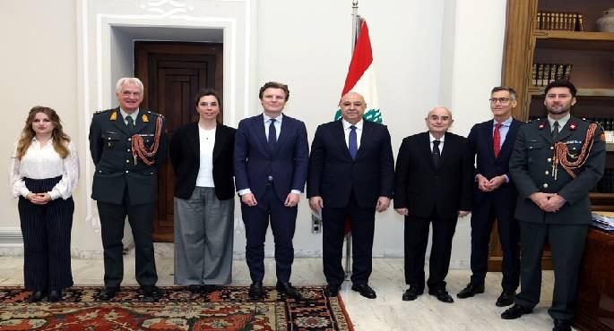 الرئيس اللبنانى: نتطلع لدور فاعل من الدول الأوروبية لإرغام إسرائيل على وقف اعتداءاتها