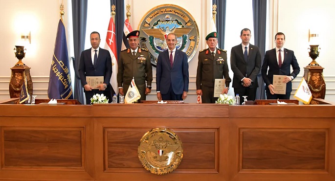 بالفيديو.. الأكاديمية العسكرية توقع بروتوكول تعاون مع وزارة الاتصالات وصندوق تحيا مصر