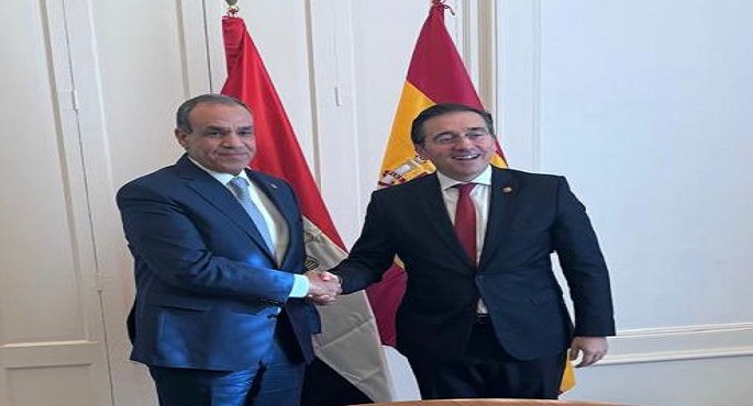 وزير الخارجية يعرب عن التقدير لمسار العلاقات بين مصر وإسبانيا