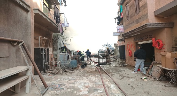 وزير الثقافة يؤكد السيطرة على حريق موقع تصوير مفتوح باستوديو مصر دون خسائر فى الأرواح
