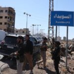 مصابون باشتباكات عنيفة فى السويداء جنوبى سوريا