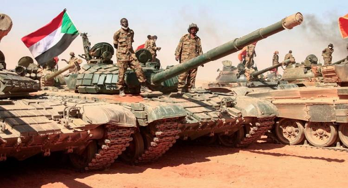 الجيش السودانى يتصدى لمسيرات الدعم السريع شمال أم درمان