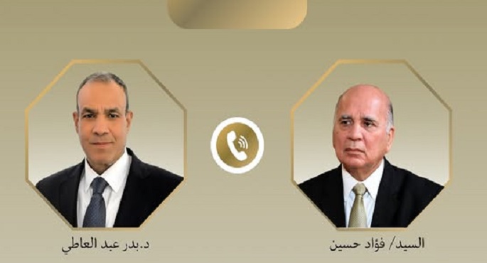 اتصال هاتفى بين وزير الخارجية ونظيره العراقى