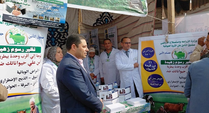 انطلاق قوافل التنمية الشاملة من المنيا لخدمة المزارعين والمربين بـ 30 سيارة خدمات متكاملة