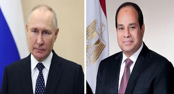 عبر تقنية الفيديو كونفرانس .. الرئيس السيسى ونظيره الروسى يشاركان اليوم فى فعالية ضمن مشروع محطة الضبعة النووية