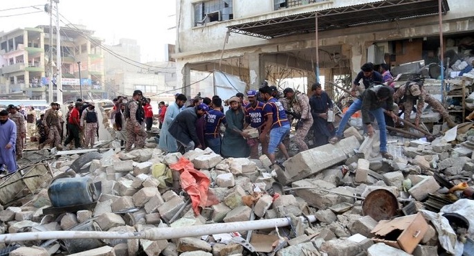 6 قتلى و30 مصابا فى انفجار بحيدر آباد فى باكستان
