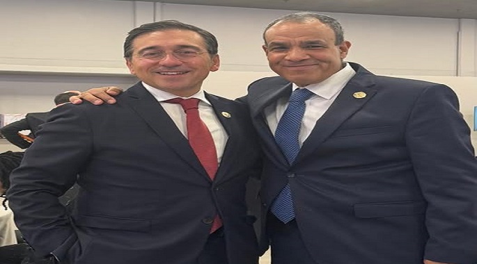 وزير الخارجية يشيد بما وصلت إليه العلاقات بين مصر وإسبانيا